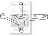 UJDBC001   Bellcrank--Replaces AR92944, R70764  