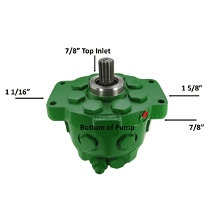 UJD71268   Hydraulic Pump-New---Replaces AR90459