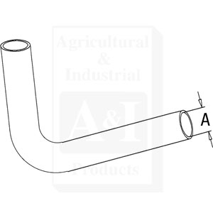 UF20910     Upper Radiator Hose---Replaces C5NN8260E