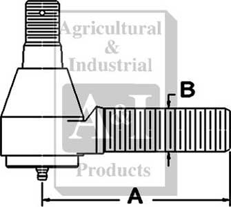 UF02499   Tie Rod--Replaces C7NN3290A