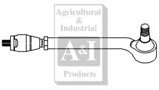 UF02330    Tie Rod Assembly--LH--Replaces CAR125217