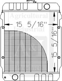 CJD0102    Radiator---Replaces CH14206