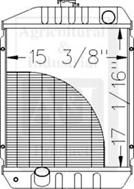 CJD0103    Radiator---Replaces CH19296   