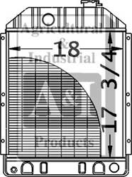 CJD0105    Radiator---Replaces MG771716