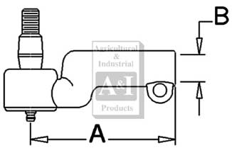 UF02498   Tie Rod End----Replaces D4NN3289D