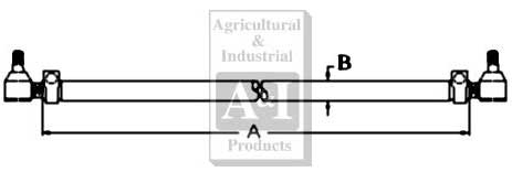 UF02503   Tie Rod Assembly--Replaces E6NN3280AA