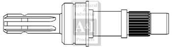 UF60210    PTO Shaft---540---Replaces E8NN710AA