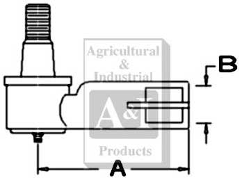 UF02325   Tie Rod--Replaces 81863802, E9NN3289BA