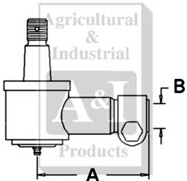 UF02326   Tie Rod--Replaces 81863813, E9NN3B539BA