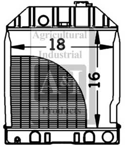 UF20070  Radiator---Replaces F0NN8005EA15M