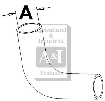 UF20930     Upper Radiator Hose---Replaces F0NN8260BB 