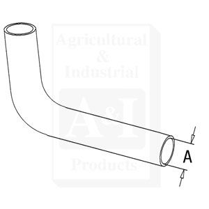 UF20940     Upper Radiator Hose---Replaces F0NN8260CA