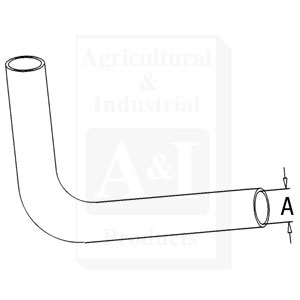 UF20960     Upper Radiator Hose---Replaces F0NN8260DA