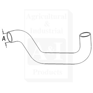 UF20750    Lower Radiator Hose---Replaces F0NN8286AB 