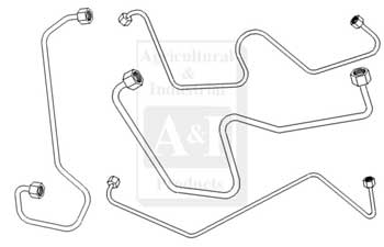 UF30910  Injector Line---Set of Four---Replaces FPL200