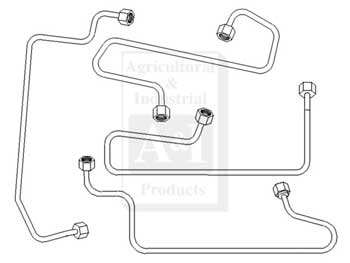 UF30940  Injector Line---Set of Four---Replaces FPL300