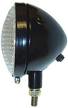 UJD43150  Complete Headlight-Black-6 Volt