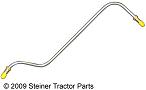 UT1995   Fuel Line-Strainer to Carburetor---Replaces 51498DX