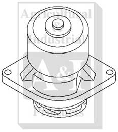 UCA20460    Water Pump---Replaces J802358  