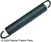 UJD50452   Clutch Pedal Return Spring--Replaces R33179, R43684