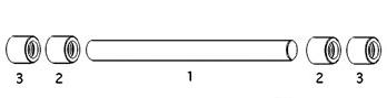 UJD70630    Load Control Shaft---Replaces L26932