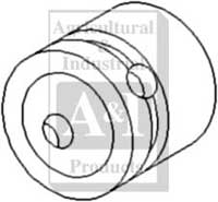 UJD71215   Draft Link Bushing---Replaces L26941