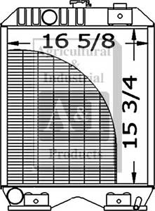 NH2406    Radiator---Replaces SBA310100620