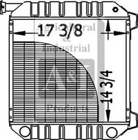 NH2408    Radiator---Replaces 86402724