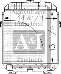 NH2409    Radiator---Replaces SBA310100431