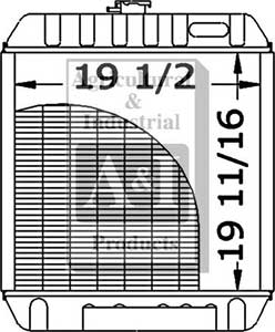 NH2454     Radiator---Replaces 86534243