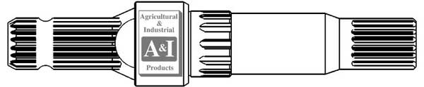 UJD60166    PTO Shaft---Replaces R33342