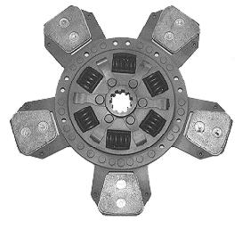 UJD52882    Clutch Disc---12-5/8