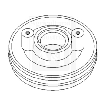 UJD17752   Crankshaft Pulley---Replaces R53031