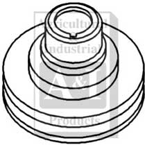 UJD17751   Crankshaft Pulley---Replaces R80808