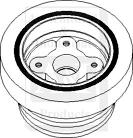 UJD17759   Crankshaft Pulley---Replaces RE26920