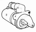 UCA42551     New Starter David Brown---Diesel---Replaces K26274