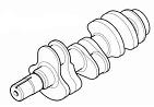 UF17100     New Crankshaft---Replaces E1ADDN6303F 