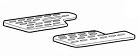 UF81209    Step Plate Pair