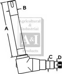 NHS04     Spindle---Right---Replaces SBA330302541