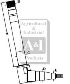 NHS13    Spindle---Left---Replaces SBA330310780