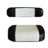 UW81715    Seat--2 Piece Set---B&W Vinyl---Steel Back