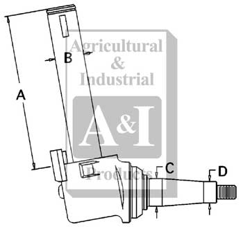 UA10160    Right Spindle---Replaces 70252094, 252094	