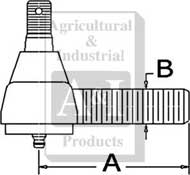 UA10300  Tie Rod---Right---Replaces 70207725