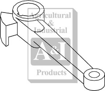 UA10600   Left Steering Arm---Replaces 70245867