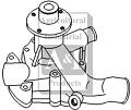 UA30470    Water Pump---Replaces 74009278