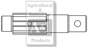 UA70031    PTO Stub Shaft---Replaces 70224528 