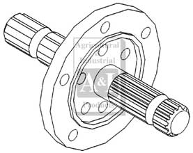 UA70070    PTO Shaft---Replaces 70260704