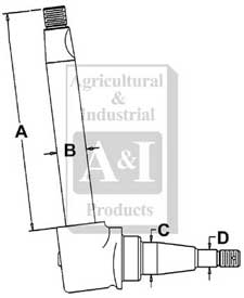 UCA00015   Spindle---(LH) or (RH)---Replaces G13962