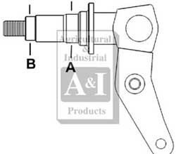 UCA00046   Spindle-(RH)---Replaces D125863