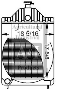 UCA20015    Radiator---Replaces A39345 